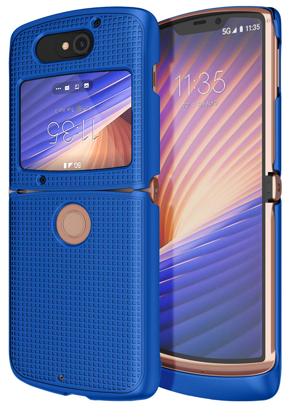 Amazon.co.jp: Motorola RAZR 5G フリップフォン用ケース Nakedcell